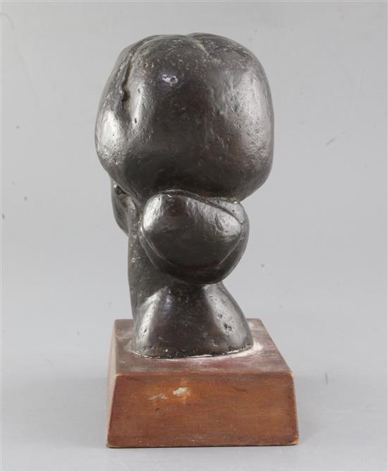 § Frank Dobson (1888-1963) Head of a woman, 8.25in. 10in overall